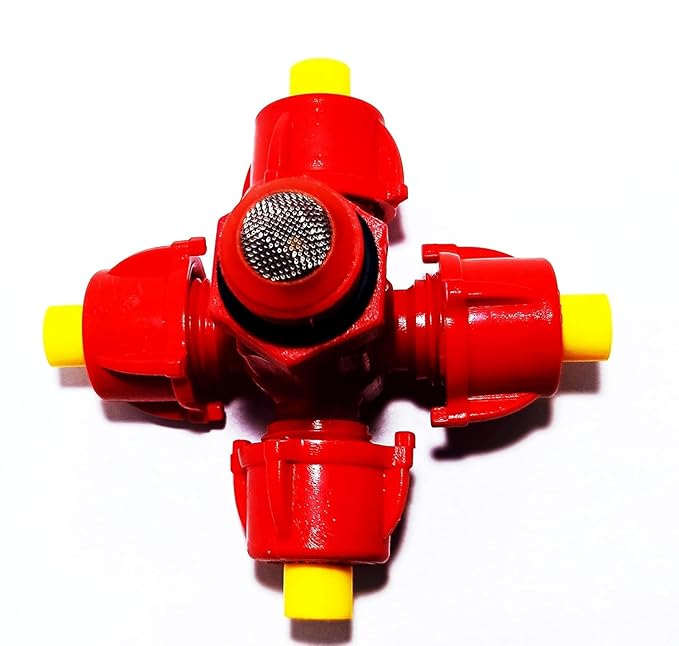 Four Way Fogger, 1/2 inch, Multi Colour, Pack of 1