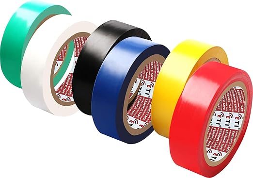 Electrical Tape 3/4", Random colour, Pack of 1