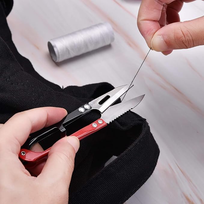 Thread Craft Scissors Cutters for Sewing, 4.3 Inch Mini Small Snips Trimming Nipper for Office (PACK OF 1)