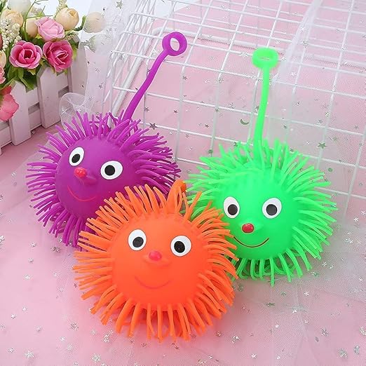 Puffer Balls for Kids, Soft Squeezable Squishy Toy, Bath Toy (PACK OF 1)