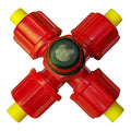 Four Way Fogger, 1/2 inch, Multi Colour, Pack of 1