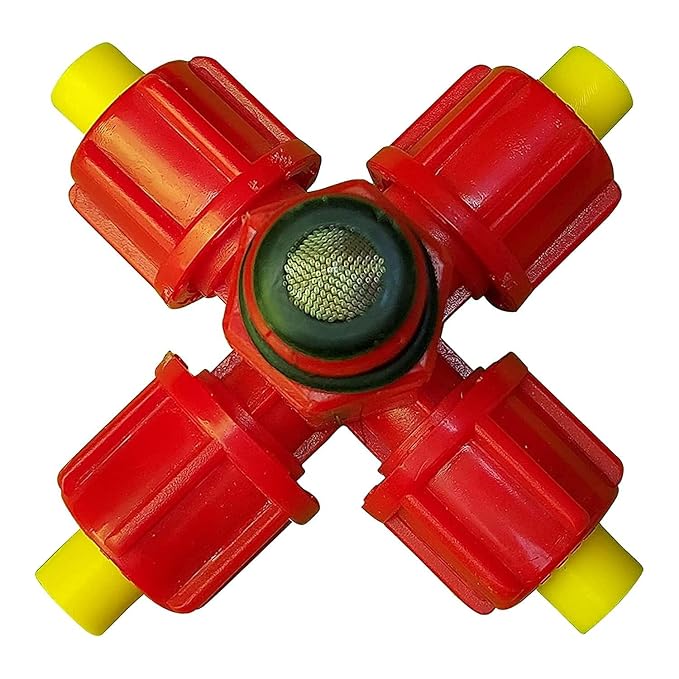 Four Way Fogger, 1/2 inch, Multi Colour, Pack of 1