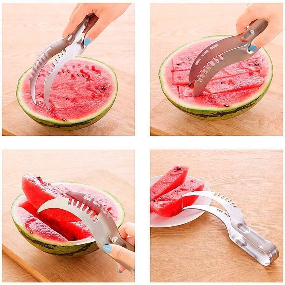 Stainless Steel Melon Slicer Cutter, Food Slicer
