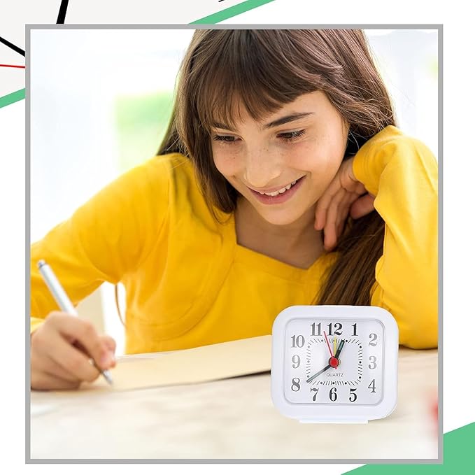 Mini Alarm Clock Travel Alarm Clock, Pack of 1