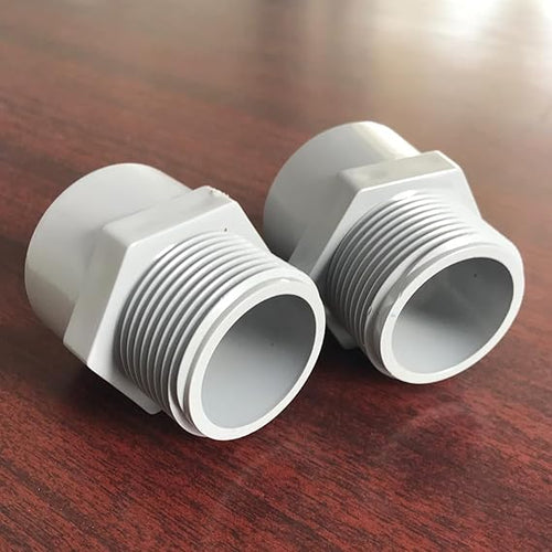 Adapter for Water Line Pipes, 2 inch, 6 kgf/cm² Pressure Rated, Leak-Proof Plumbing Fitting, Pack of 1