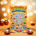 Fasmart Rangoli Colouring Book for Kids, Ages 3-8, 20 Pages, Paperback, Activity Book (Friendship Memory Books)