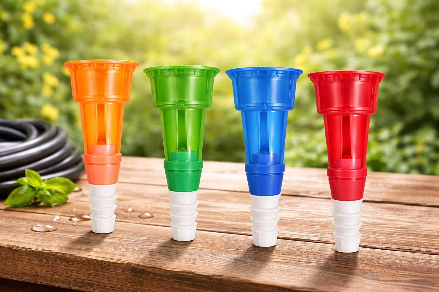 Tap Connector for 16mm Drip Irrigation Pipe | Leakproof Garden Tap Adapter | Easy Install Hose Connector | Durable Plastic Water Tap Fitting for Irrigation System