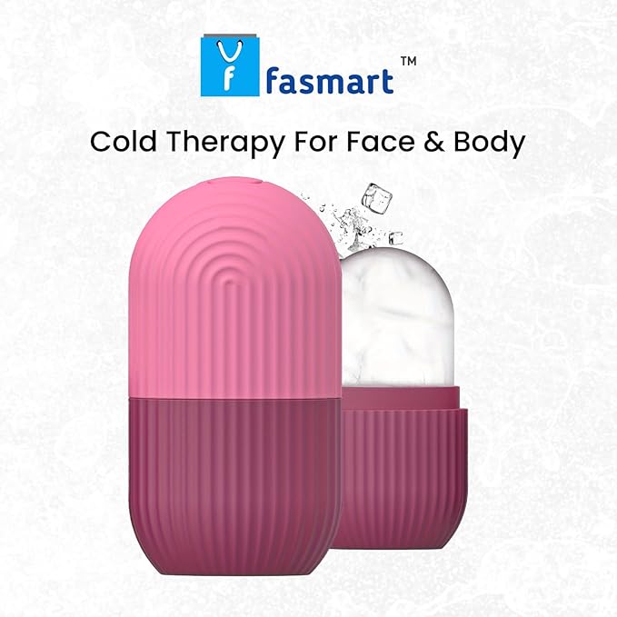 Ice Roller for Face Ice Roller for Face Massager | Men & Women | Glowing Skin & Puffy Eyes | Reusable & Unbreakable (PACK OF 1)